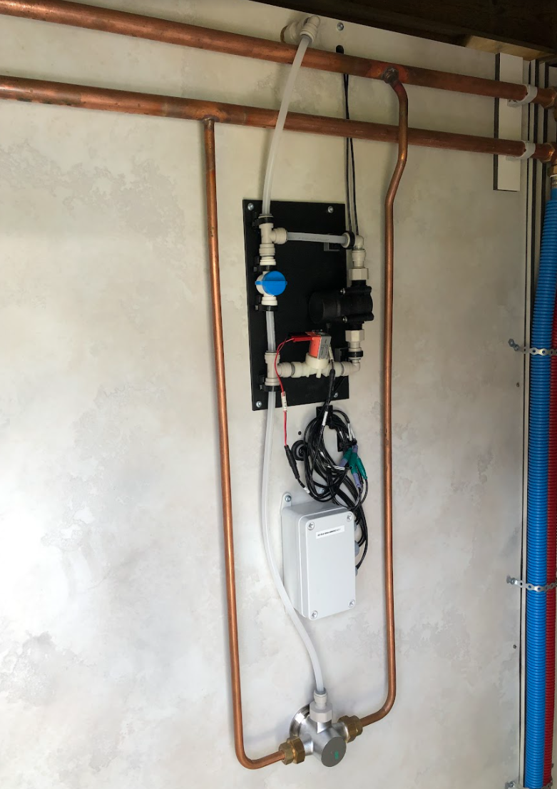 Installation Minuterie Douche Connectée